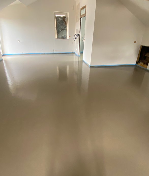 chape fluide auto-nivelante