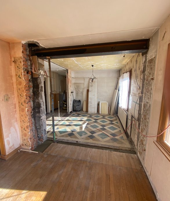 ouverture mur porteur IPN